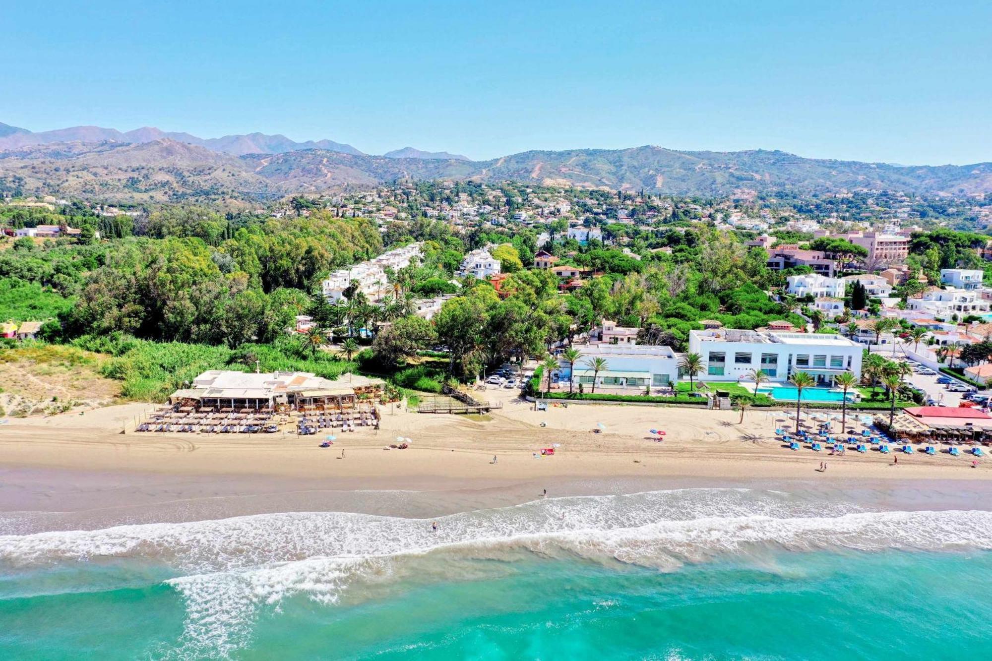 1108 Beachfront 2 Apartments With Roofterrace 80Mtrgt Beach 3 Pools Marbella Exteriör bild