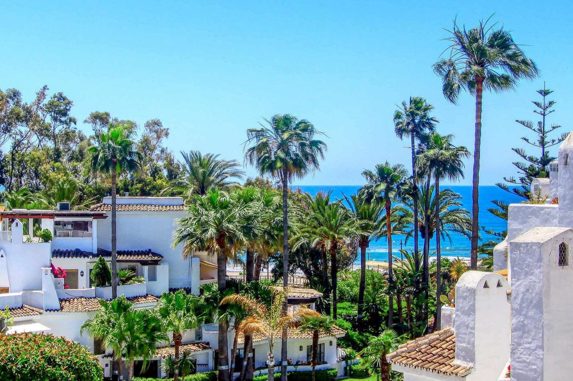 1108 Beachfront 2 Apartments With Roofterrace 80Mtrgt Beach 3 Pools Marbella Exteriör bild